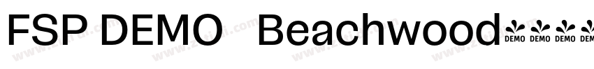 FSP DEMO   Beachwood字体转换